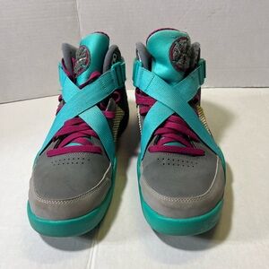 Nike Lunar Raid South Beach Basketball Sneakers Shoes Men's 12 654480-001